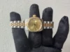 Rolex Datejust Lady Champagne Stick Dial on Jubilee Ref 69173 with Papers  1988 - Image 2