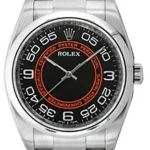 Rolex Oyster Perpetual Black Dial on Oyster Ref 116000 with Card Old Green  2011