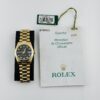 Rolex Datejust President Black Diamond Factory Dial on President Ref 78278 with Papers  2006 - Image 5
