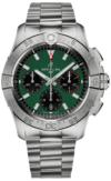 Breitling Avenger B01 Chronograph Green Dial on Steel Ref AB0146101L1A1 with Card  2026