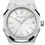 Audemars Piguet Royal Oak Selfwinding "50th Anniversary" Silver Dial on Bracelet Ref 15510ST.OO.1320ST.03 with Card  2022