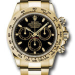 Rolex Daytona Black Index Dial on Oyster Ref 116508 with New Style Card White  2016