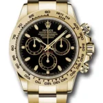 Rolex Daytona Black Index Dial on Oyster Ref 116508 with New Style Card White  2016