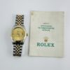 Rolex Datejust Champagne Stick Dial on D Link Jubilee Ref 16013 with Papers  1988 - Image 6