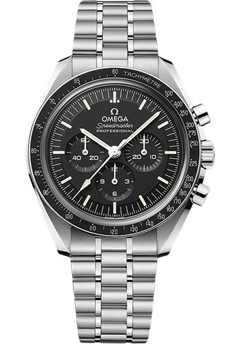 19043578_b0vnxdndvhdh1bdcfd52yc4y5b36.jpg Omega Moonwatch Professional Co-Axial Master Chrono Black Dial on Bracelet Ref 310.30.42.50.01.002 with Card - Image 1