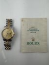 Rolex Datejust Champagne Stick Dial on Jubilee Ref 16233 with Papers  1989 - Image 6