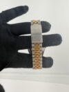 Rolex Datejust Champagne Stick Dial on Jubilee Ref 16233 with Papers  1989 - Image 3