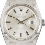 Rolex Datejust Silver Dial on Jubilee Folded Ref 1600