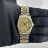 Rolex Datejust Champagne Stick Dial on Jubilee Ref 16013 with Papers  1989 - Image 2