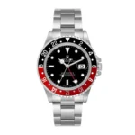 Rolex GMT-Master II Coke Black Dial on Oyster Ref 16710 with Papers  1996