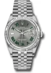 Rolex Datejust 36 Slate Roman Dial on Jubilee Ref 126234 with New Style Card Green  2026