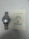 Rolex Datejust Blue Dial on Jubilee Ref 16030 with Papers  1985 - Image 5