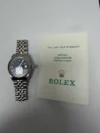 Rolex Datejust Blue Dial on Jubilee Ref 16030 with Papers  1985 - Image 5