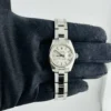 Rolex Datejust Lady Silver Index Dial on Oyster Ref 179160 with Card Old Green  2007 - Image 2