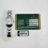 Rolex Datejust Lady Silver Index Dial on Oyster Ref 179160 with Card Old Green  2007 - Image 6