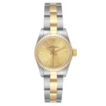 Rolex Oyster Perpetual Champagne Stick Dial on Oyster Ref 67193