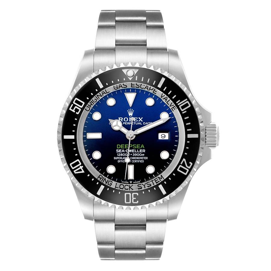 19043640_gr2o0iq3r3h621in7x472wl3r2l6.jpg Rolex Sea-Dweller Deepsea James Cameron Blue James Cameron Dial on Oyster Ref 126660 with New Style Card White 2019 - Image 1