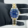 Rolex Submariner Blusey Blue Dial on Oyster Ref 116613LB with Card Old Green  2011 - Image 2