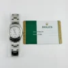 Rolex Oyster Perpetual  White  Dial on Oyster Ref 177200 with New Style Card White  2016 - Image 6