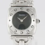 Gucci Gucci Black Dial Ref 6400L with Card  1996