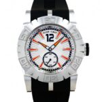 Roger Dubuis Easy Diver Silver Dial on Rubber Ref RDDBSE0256