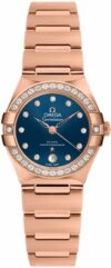 Omega Constellation Omega Co-Axial Master Chronometer Blue Dial on Bracelet Ref 131.55.29.20.53.001 with Card