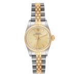 Rolex Oyster Perpetual  Champagne Stick Dial on Jubilee Ref 67193