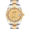 Rolex Datejust Gold Mop Dial on Oyster Ref 178313