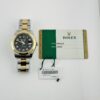 Rolex Datejust II Black Arabic Dial on Oyster Ref 116333 with New Style Card White  2016 - Image 6