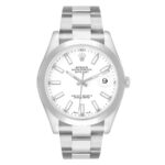 Rolex Datejust II White Stick Dial on Oyster Ref 116300 with Card Old Green  2013