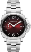 Panerai Luminor Due Burgundy Dial Ref PAM01539/OP7610 with Card