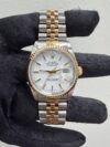 Rolex Datejust White Stick Dial on Oyster Ref 16233 with Papers  2004 - Image 2