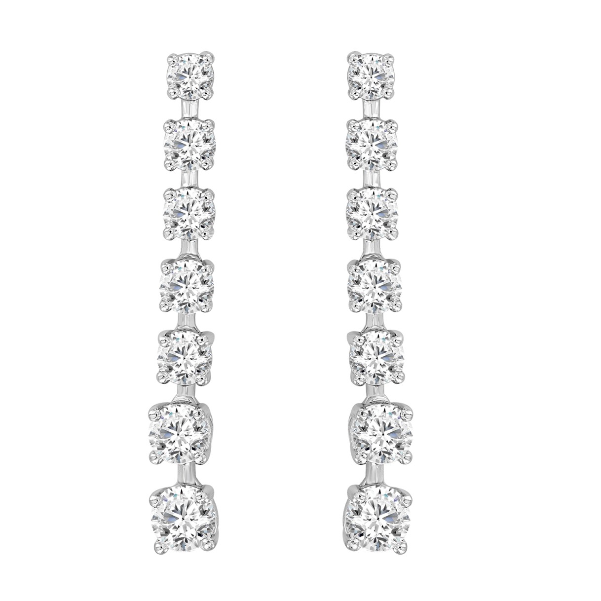 19061691_EC-178313W-1218x1218.jpg.jpg LADIES LINEAR EARRINGS 3CT ROUND DIAMOND 14K WHITE GOLD - Image 1
