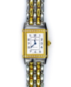 Jaeger Le Coultre Reverso Florale Silver Arabic Dial on 2 Tone Ref 265.5.08/Q2655120