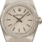 Rolex Oyster Perpetual Silver Dial on Oyster Ref 76030 with Papers  2000