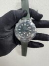Omega Seamaster Diver 300M Co-Axial Master Chronometer Green Dial on Rubber Strap Ref 210.32.42.20.10.001 with Card - Image 2