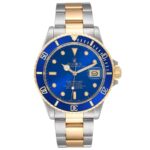 Rolex Submariner Blue Dial on Oyster Ref 16803 with Papers  1988