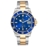 Rolex Submariner Blue Dial on Oyster Ref 16803 with Papers  1988