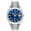 Rolex Datejust Blue Index Dial on Jubilee Ref 126300 with New Style Card White  2019
