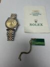 Rolex Datejust 36 Champagne Diamond Dial on Jubilee Ref 16233 with Papers  1991 - Image 5