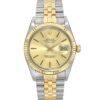 Rolex Datejust Champagne Stick Dial on Jubilee Ref 16233 with Papers  1990