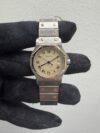 Cartier Santos Octagon Cream Roman Dial Ref 187902