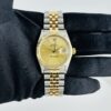 Rolex Datejust  Champagne Stick Dial on D Link Jubilee Ref 16013 - Image 2