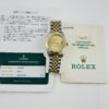 Rolex Datejust Champagne Stick Dial on D Link Jubilee Ref 16233 with Papers  1991 - Image 6