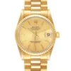 Rolex Datejust Gold Dial on President Ref 6827