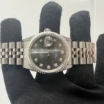 Rolex Datejust Am Blue Diamond Dial on Jubilee Ref 16220