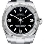 Rolex Oyster Perpetual Black Dial on Oyster Ref 177210