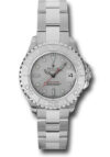 Rolex Yacht-Master Ladies Platinum Dial on Oyster Ref 169622