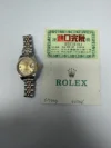Rolex Datejust Lady Champagne Diamond Dial on Jubilee Ref 69173 with Papers  1990 - Image 5