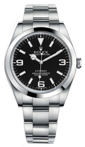 19138527_qkxgxry0aogtmol3y8bg1ep2fkzy.jpg Rolex Explorer I Black Dial on Oyster Ref 214270 with New Style Card White 2014 - Image 1